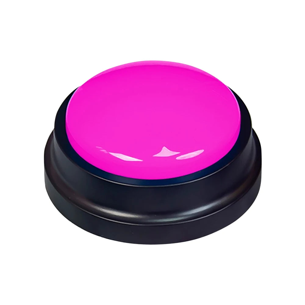 Voice Recording Button Pet Toys Dog Buttons for Communication Pet Training Buzzer Recordable Talking Button Intelligence Dog Toy