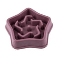 1pc Dog Slow Food Bowl Plastic Anti-Choking Slow Eating Cloud Shape Large Dogs Prevent Vomiting And Protect Intestines