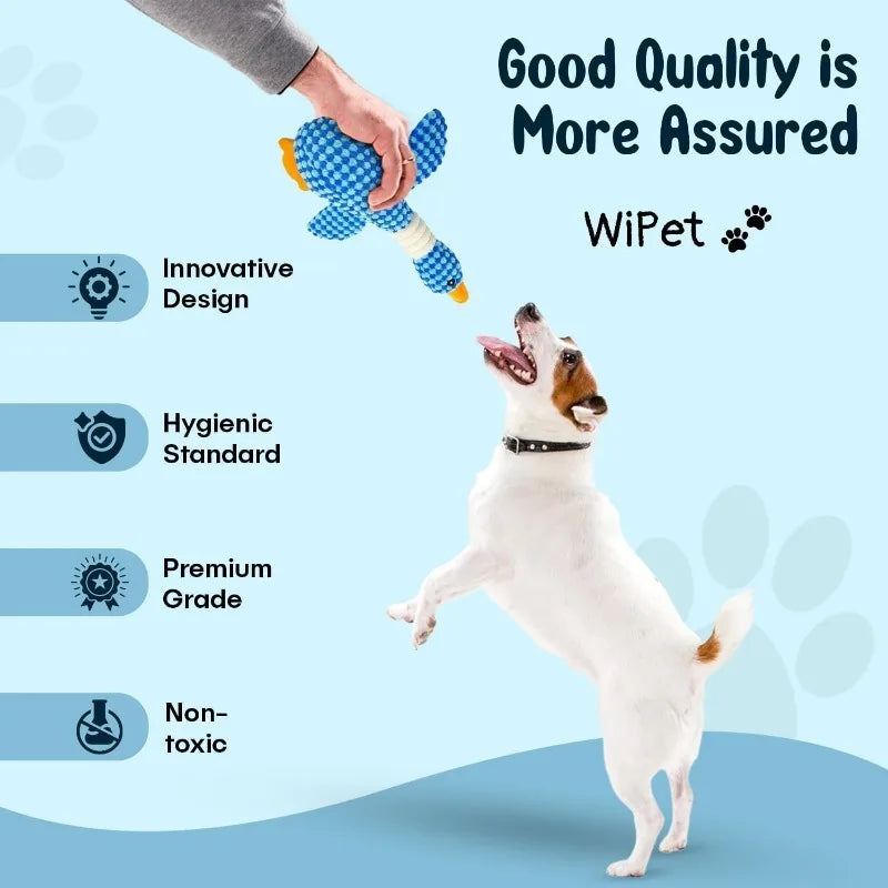 New Indestructible Cat Dog Toys for Aggressive Chewers Cats Dogs,Chew Squeak Toy Cats Dogs Interactive Plush Doll Pet Products