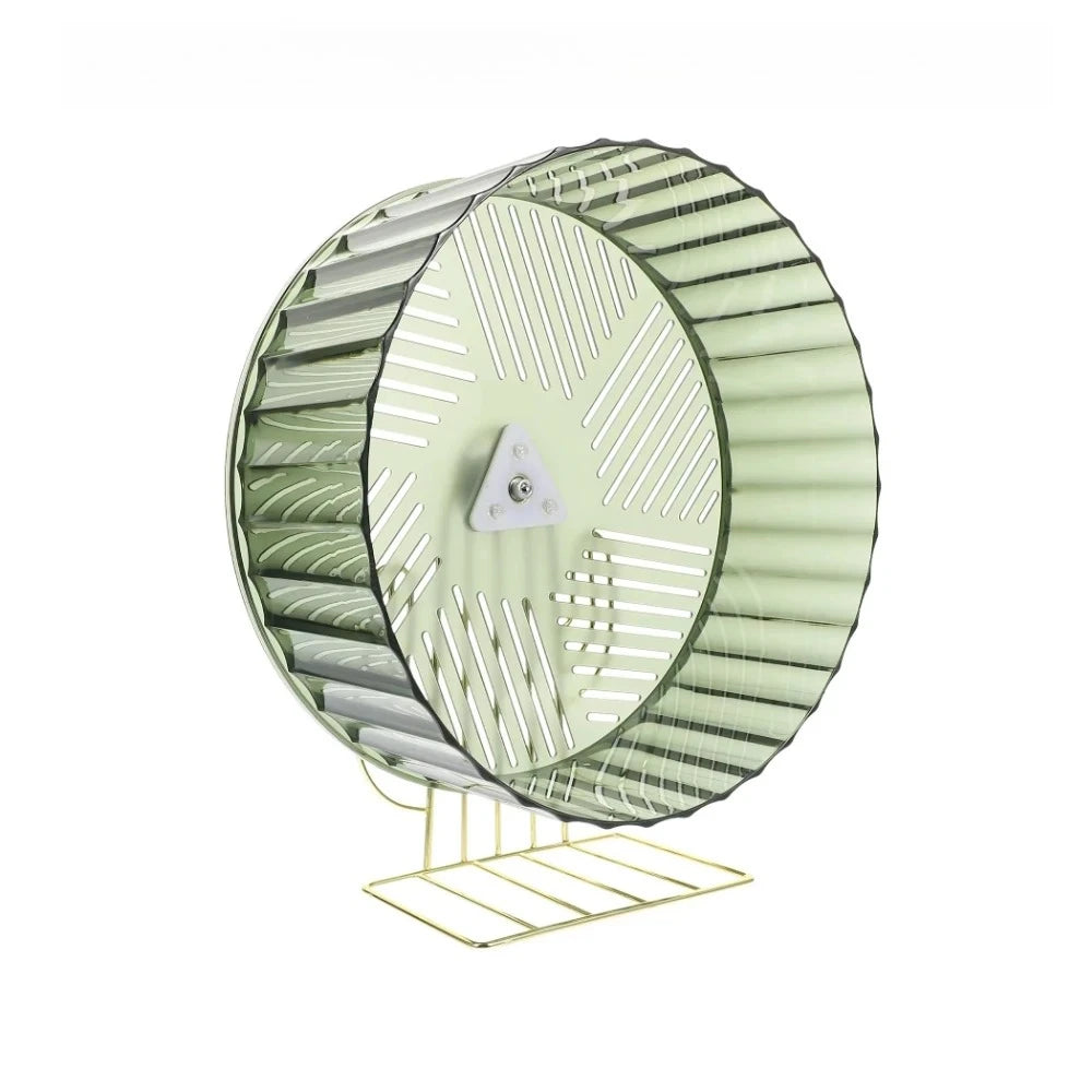 Wheel Hamster Silent Exercise Chinchilla Inch Quiet Running Rat Hedgehog Animal Wheels Saucer Toy Cage Exercising Gerbil Animals